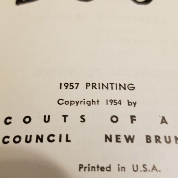 vintage boy scouts cubmasters pack book 1957 - Picture 9 of 10